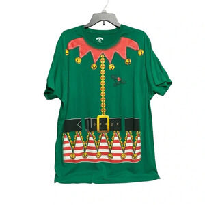Holiday Time mens Christmas elf shirt size XL (46-48) in great condition